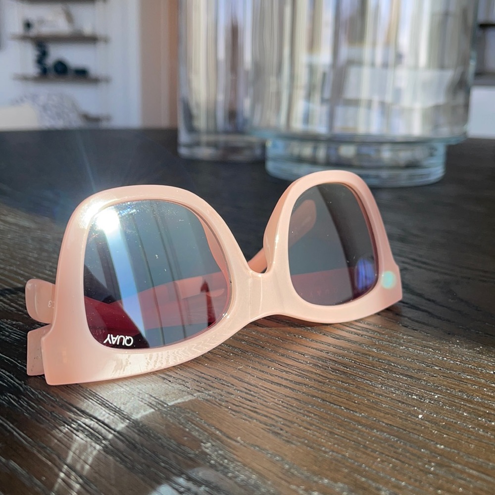 Quay Pink Sunglasses